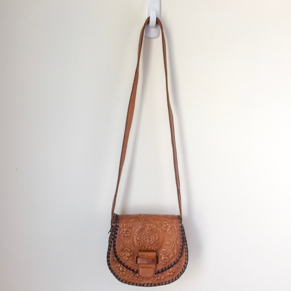 🔅Vintage Hand Tooled Leather Purse🔅